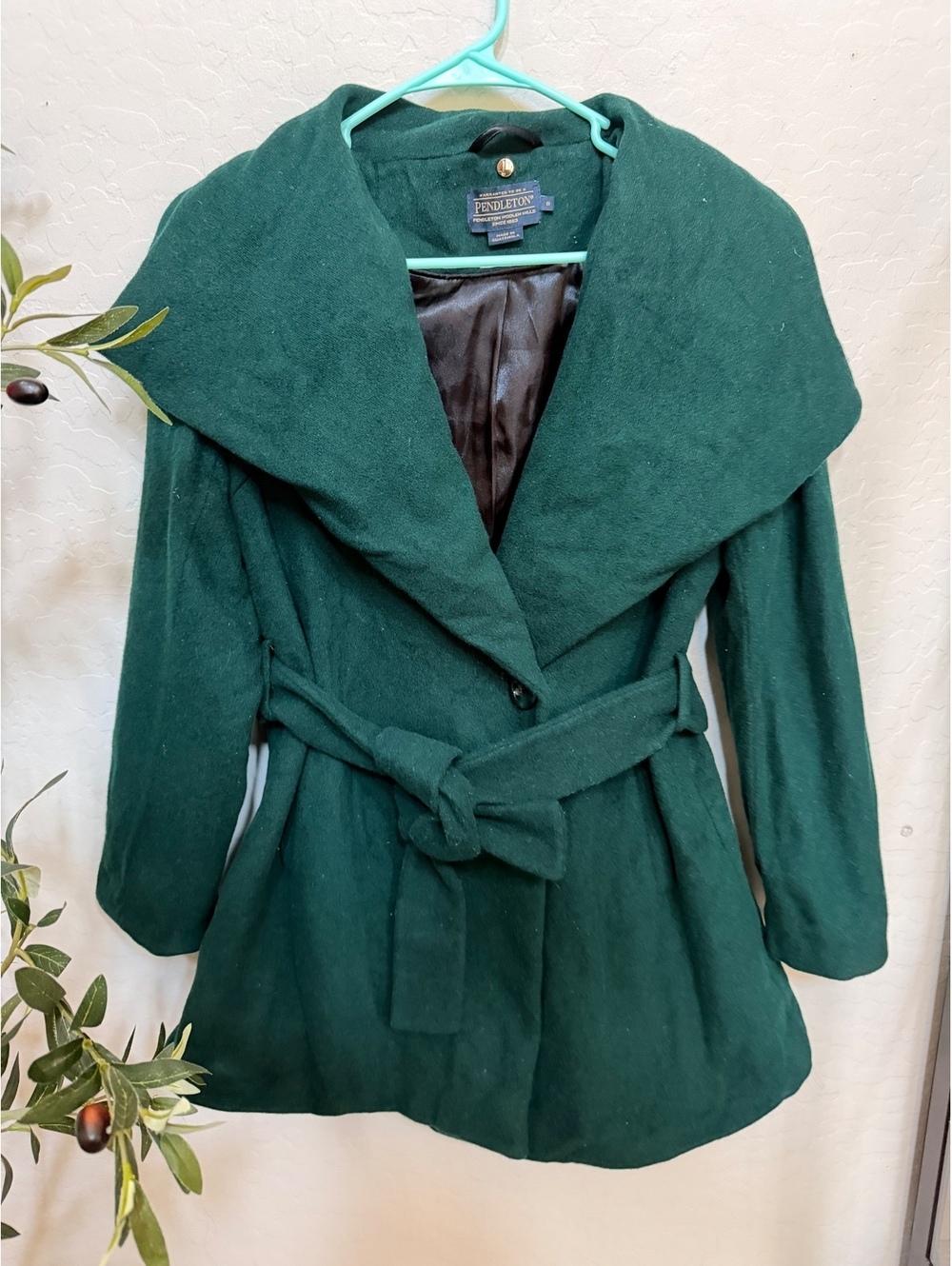 Vintage Pendleton Wool Blend Pea Coat